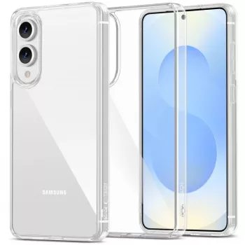 Tech-Protect Flexair Hybrid Hülle für Samsung Galaxy S25 Edge - Transparent