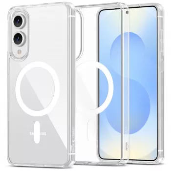 Tech-Protect Flexair Hybrid MagSafe Hülle für Samsung Galaxy S25 Edge - Transparent