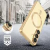 Tech-Protect Magflex MagSafe Samsung Galaxy S25 Edge Hülle Shiny Gold