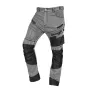 NEO TOOLS 81-360-2-L Denim-Arbeitshose mit Oxford-Verstärkungen, Grau, Größe L