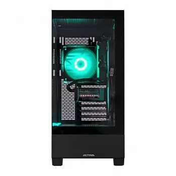 ACN Actina View 7500F Gaming-PC - AMD Ryzen 5 7500F, 16GB DDR5, 500GB NVMe SSD, Radeon RX 7600 XT 16GB, 650W Netzteil, ohne Betriebssystem