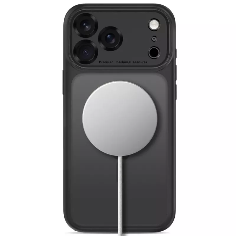 TECH-PROTECT MagPeak MagSafe-Hülle für iPhone 17 Pro Max / 18 Pro Max Matt Schwarz