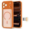 TECH-PROTECT MagPeak MagSafe-Hülle für iPhone 17 Pro Max / 18 Pro Max, Matt Cosmic Orange