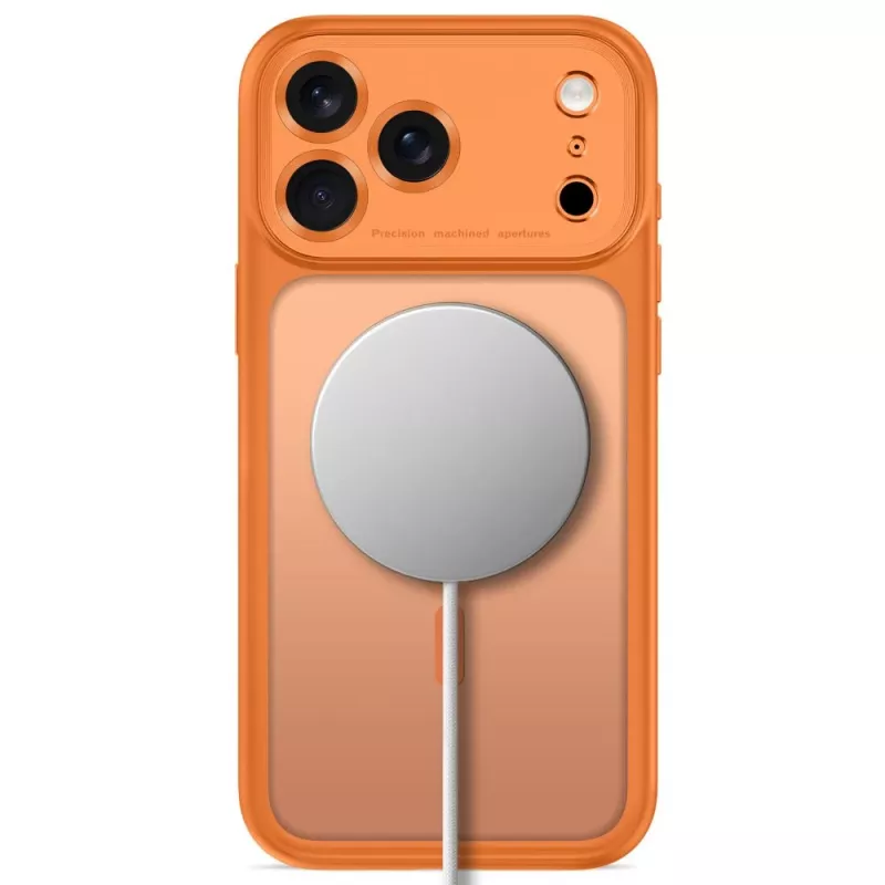TECH-PROTECT MagPeak MagSafe-Hülle für iPhone 17 Pro Max / 18 Pro Max, Matt Cosmic Orange