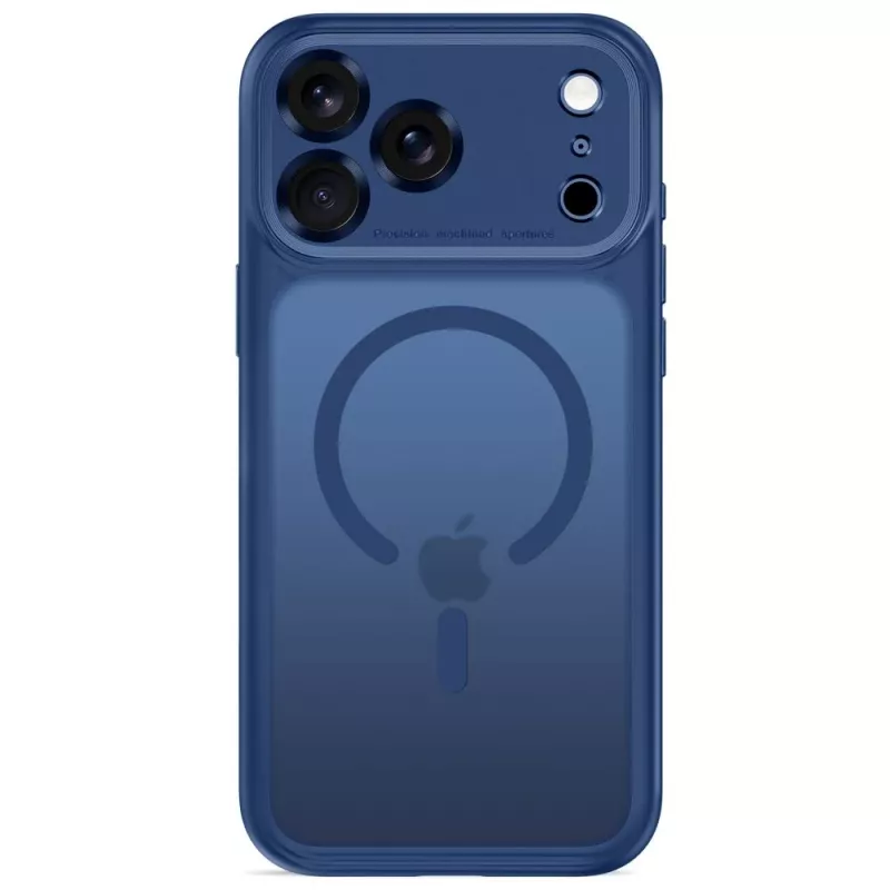 TECH-PROTECT MagPeak MagSafe-Hülle für iPhone 17 Pro / 18 Pro - Mattes Tiefblau