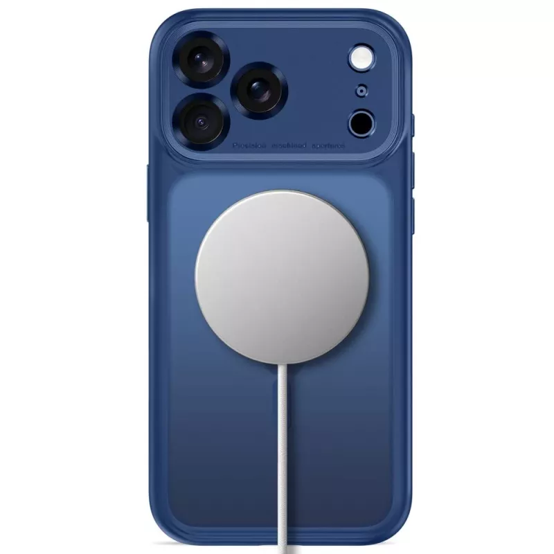 TECH-PROTECT MagPeak MagSafe-Hülle für iPhone 17 Pro Max / 18 Pro Max, Matt Dunkelblau