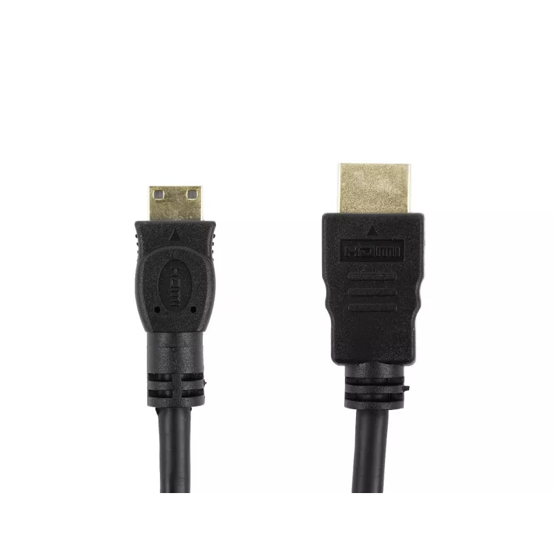 Accura HDMI auf Mini HDMI Kabel 1,8m 4K High Speed mit Ethernet Schwarz