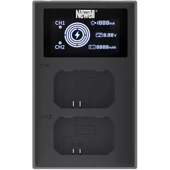 Newell FDL-USB-C Dual-Ladegerät für Sony NP-FW50-Akkus (NL2545)
