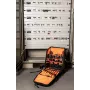 NEO TOOLS Elektriker-Rucksack 31-teilig, 30 isolierte Werkzeuge, robustes 600D-Polyester, wasserdichte Basis, 15 kg Belastung, Schwarz/Rot