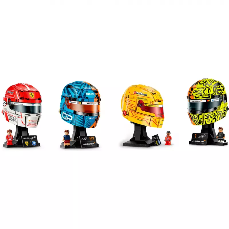 LEGO F1 Helme Bundle