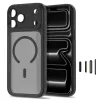TECH-PROTECT MagPeak MagSafe Clear Case für iPhone 17 Pro / 18 Pro Matt Schwarz