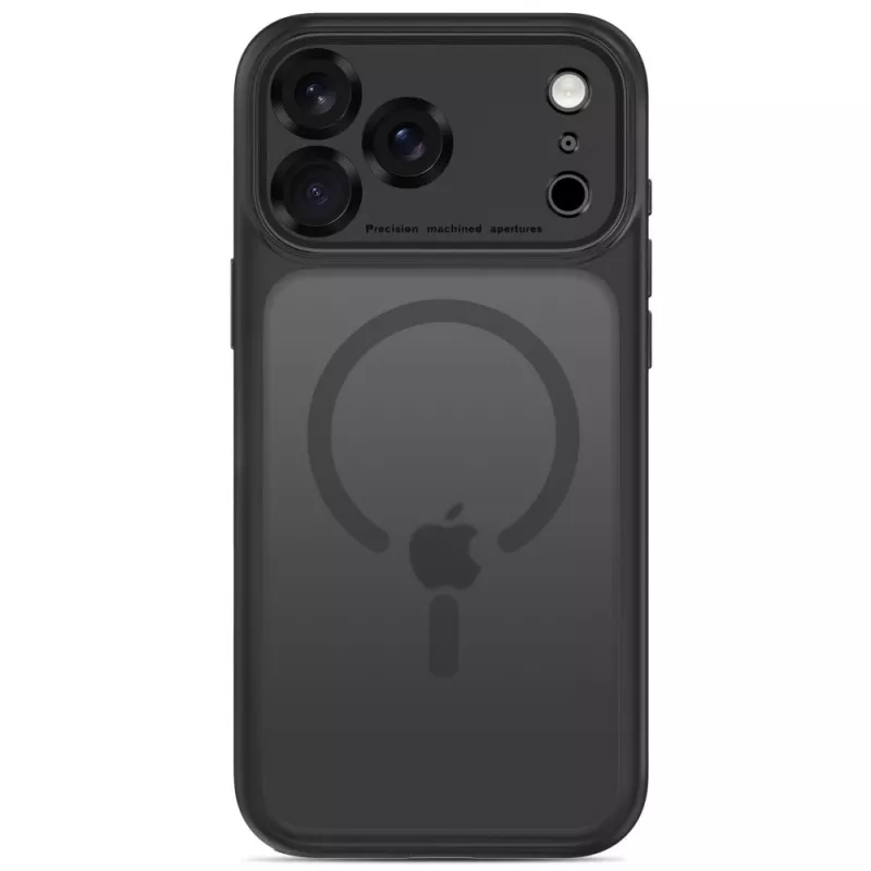 TECH-PROTECT MagPeak MagSafe Clear Case für iPhone 17 Pro / 18 Pro Matt Schwarz