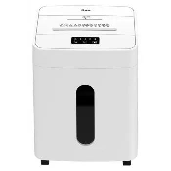 Tracer SilentBlade Weiß Aktenvernichter mit Partikelschnitt, 10 Blatt, P-4, 21 L