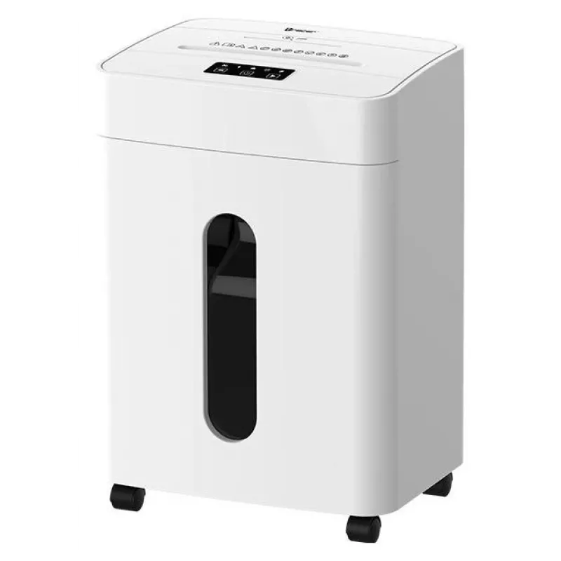Tracer SilentBlade Weiß Aktenvernichter mit Partikelschnitt, 10 Blatt, P-4, 21 L