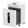Tracer SilentBlade Weiß Aktenvernichter mit Partikelschnitt, 10 Blatt, P-4, 21 L