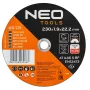 NEO TOOLS Trennscheibe für Metall/INOX 230 x 1,9 x 22,2 mm, 41 A46-S-BF, 25 Stück