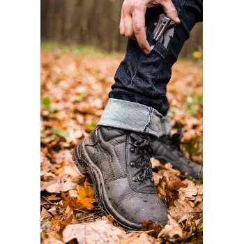NEO TOOLS DENIM 5-Pocket Arbeitshose, Größe M, Blau, Regular Fit, verstärkte Nähte, EN ISO 13688