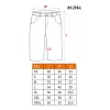 NEO Tools 81-276-L Schutzhose Shorts Größe L Grau/Schwarz