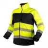 NEO TOOLS Softshell-Warnjacke Gelb-Schwarz Größe L