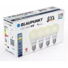 Blaupunkt LED-Lampe E27 A60 9W, 900 lm, 2700 K, 4 Stück (BLAUPUNKT-E27-9W-WW-4)