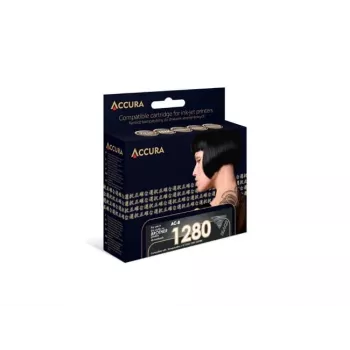 ACCURA Tinte Brother LC1280/1240/1220XLBK Ersatz Schwarz