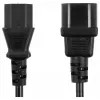 Accura C13 auf C14 VDE Netzkabel 3,0 m Schwarz