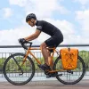 ROCKBROS 30140022003 wasserdichte Fahrradgepäckträgertasche, orange