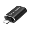 Wozinsky USB-A auf Lightning Kabel 1m Schwarz - MFi-zertifiziert, Schnellladen & Synchronisieren