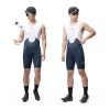 ROCKBROS YDDK009 Herren-Radtrikot mit 3D-Gel-Polster, Dunkelblau, Größe XL