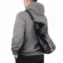 Wozinsky WWK-10 Wasserdichter Trockenbeutel für Kajak und SUP, 10 L, Schwarz