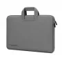 Wozinsky WNT-15G 15,6 Zoll Neopren-Laptop-Hülle mit verstecktem Griff - Grau