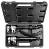 NEO TOOLS TOP-11-796 Schraubenfeder-Spanner-Set, 2-teilig, 370 mm, 1200 kg Kapazität, geschmiedete Haken, Schwarzoxid