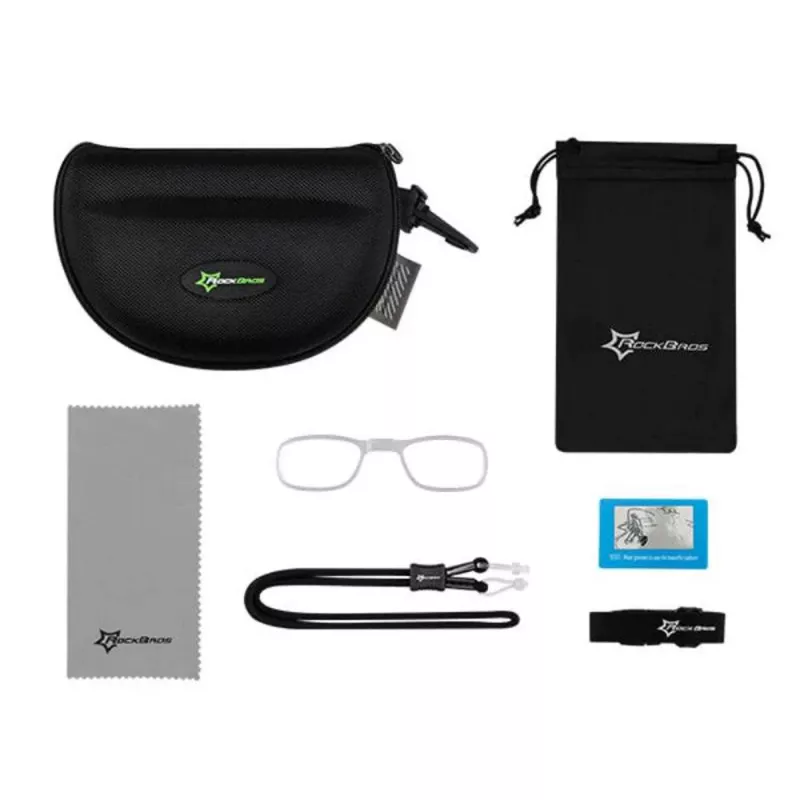 Rockbros 10142 Photochromic UV400 Fahrradbrille - Weiß