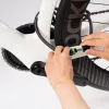 Rockbros 87632 Kombinations-Kabelschloss Fahrradschloss 115 cm - Schwarz