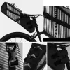 ROCKBROS AS-013 Fahrrad-Satteltasche 10L, Schwarz
