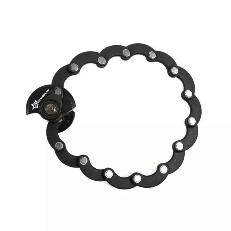 ROCKBROS WL798 Faltbares U-Schloss Fahrradschloss - Schwarz