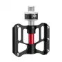 ROCKBROS K3462F-BK Schnellspann-Plattformpedale mit Schnellverschluss - Schwarz