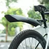 ROCKBROS FK-870 Schnellspann-verstellbares Fahrrad-Schutzblech-Set - Schwarz