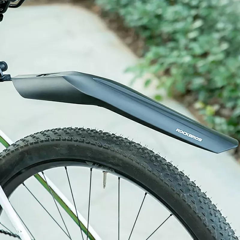 ROCKBROS FK-870 Schnellspann-verstellbares Fahrrad-Schutzblech-Set - Schwarz
