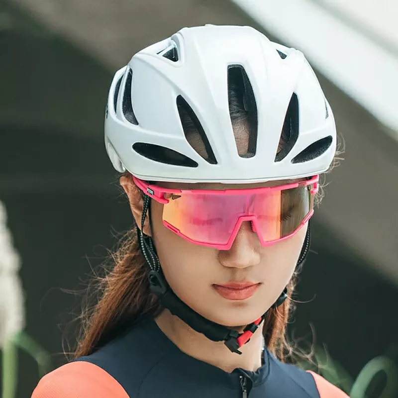 ROCKBROS SP258 ROAD TO SKY Photochrome Fahrradbrille - Pink