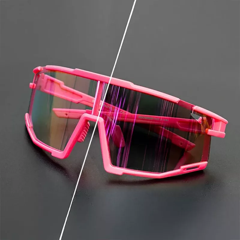 ROCKBROS SP258 ROAD TO SKY Photochrome Fahrradbrille - Pink