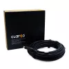 Claroc Aktives Optisches USB-C Kabel 12m 4K@60Hz 60W PD 10Gbps Schwarz