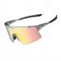 Rockbros SP338 Road To Sky Fahrradbrille mit wechselbaren Gläsern - Grau