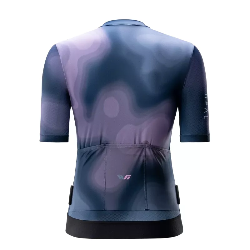 ROCKBROS Damen Radtrikot 15110006004 TVI, Größe M, marineblau