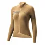 ROCKBROS Damen Langarm Thermofahrradtrikot YPW065 Gelb Größe M