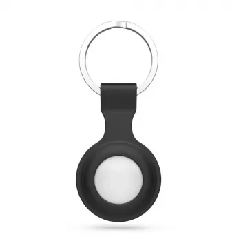 Tech-Protect Schlüsselanhänger-Hülle für Apple AirTag, schwarz