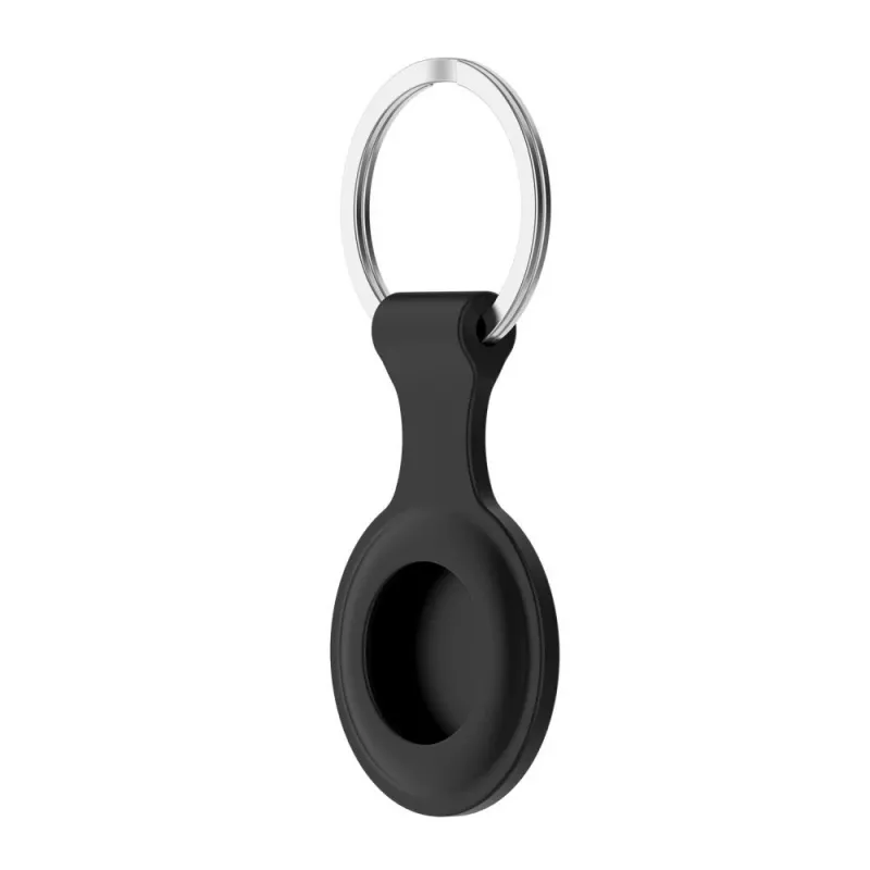 Tech-Protect Schlüsselanhänger-Hülle für Apple AirTag, schwarz