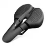 ROCKBROS 8182 Urban Comfort Anatomic Fahrradsattel, Schwarz