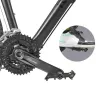 ROCKBROS 2020-12BBK Aluminium-Plattform-Fahrradpedale - Schwarz
