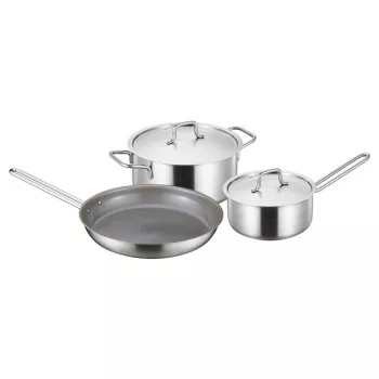Fiskars Topfset 1,5/3L und Bratpfanne 28cm